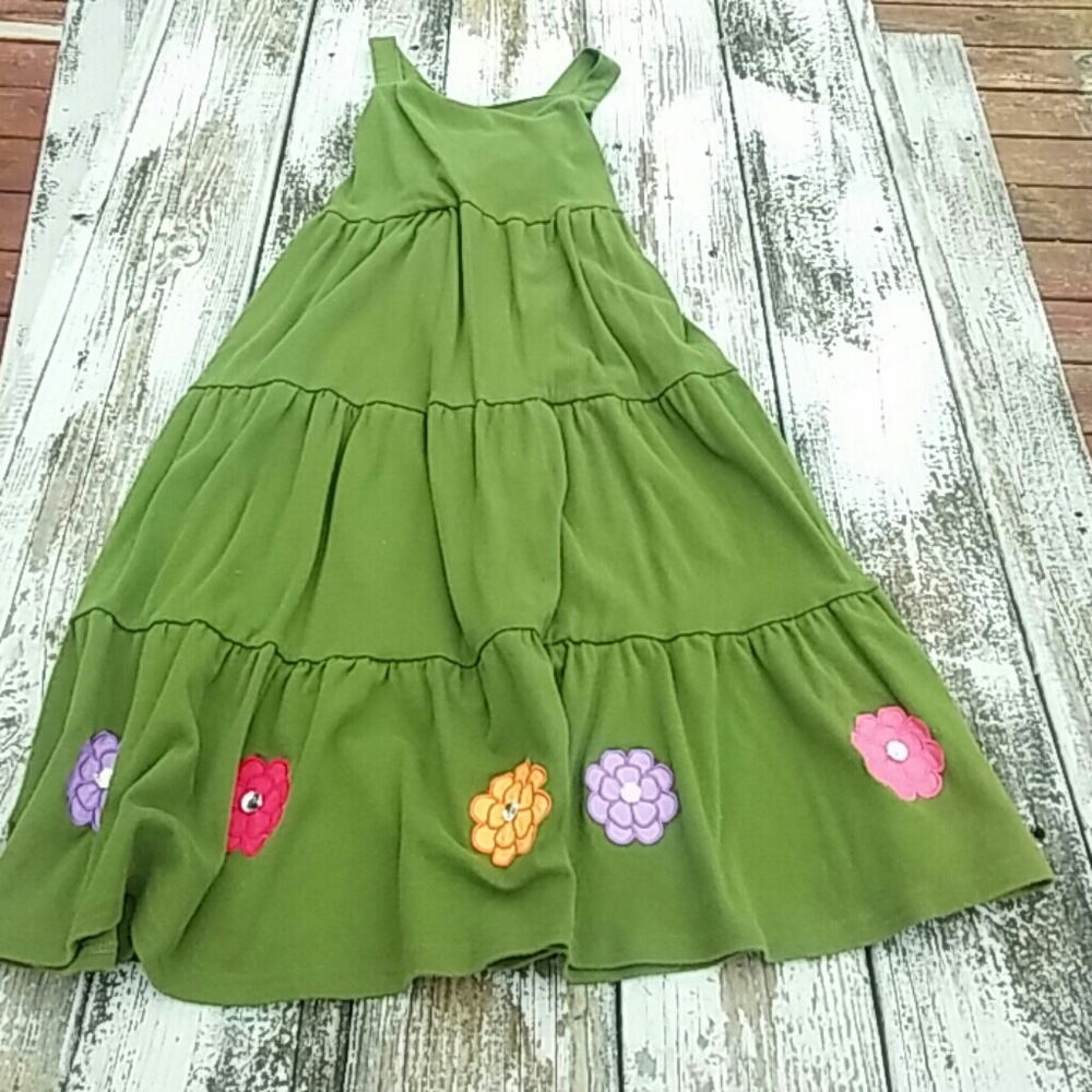 Gymboree green sundress